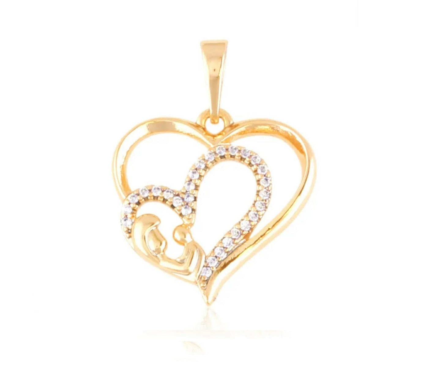 Zawieszka serce rodzina 5092