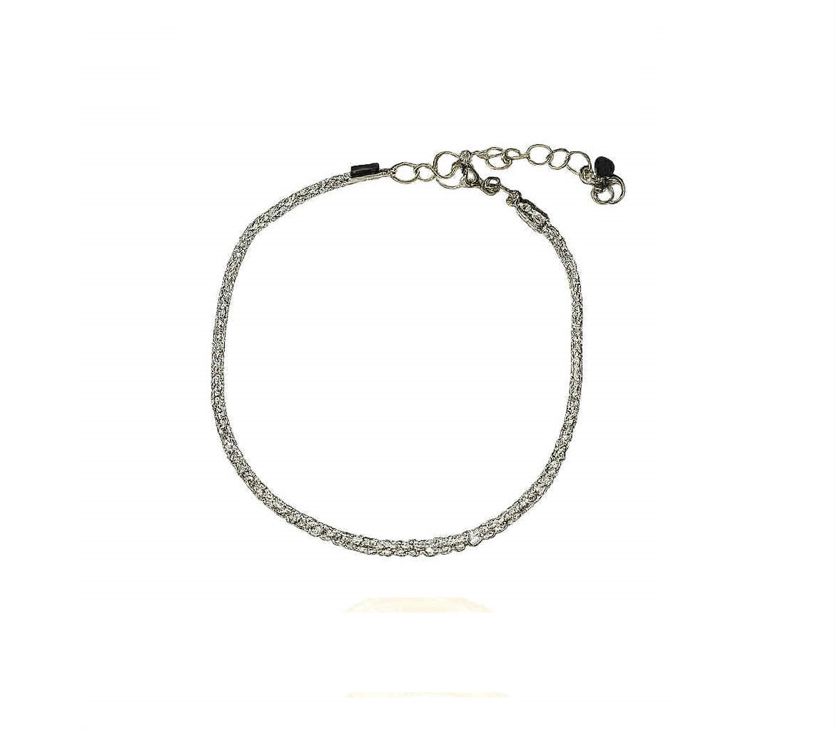 Bransoletka subtelna srebro 925