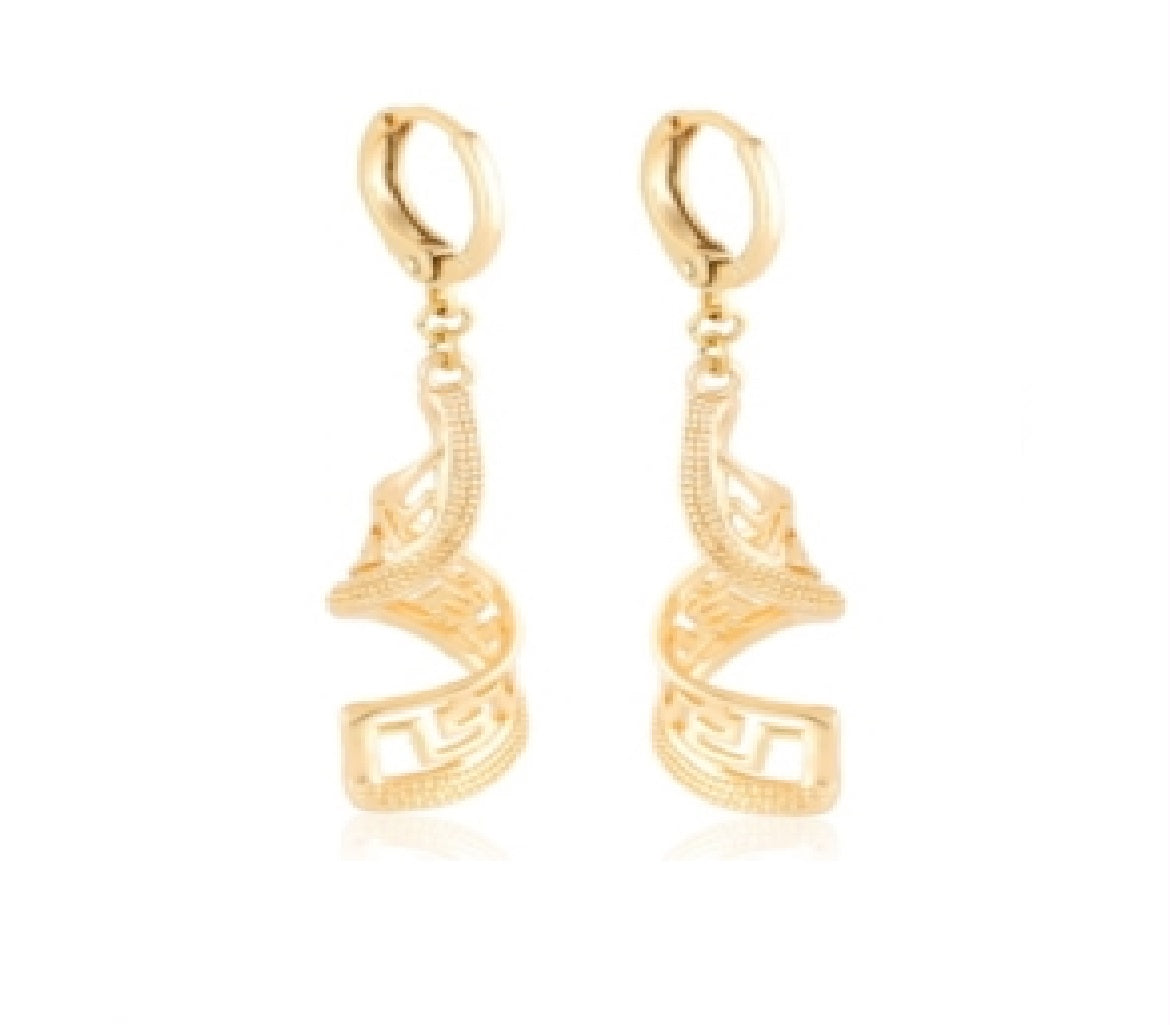 Kolczyki grecka spirala 39731